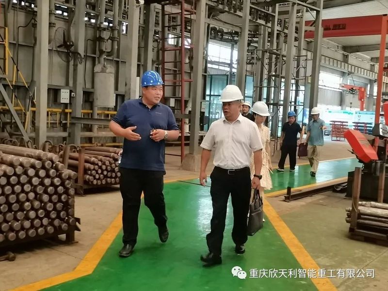 萬州區(qū)市場監(jiān)督管理局賀盛緣局長一行蒞臨我司調(diào)研知識產(chǎn)權工作